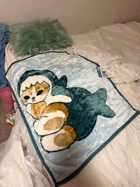 Mofusand Baby Blanket nwt